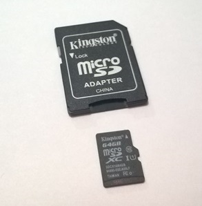 Kingston MicroSDXC Class 10