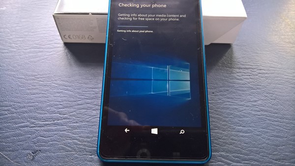 Upgrade Windows 10 Mobile