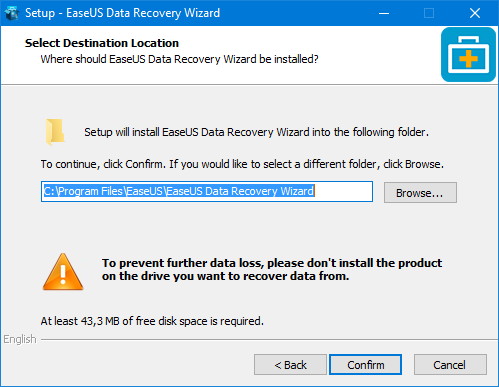 EaseUS Data Recovery Software Wizard Free